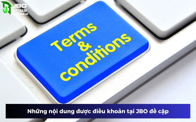 Nội dung được điều khoản tại thương hiệu đề cập
